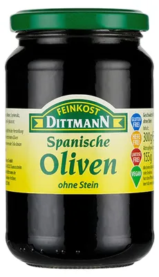 Obrázek produktu pro Španělské olivy Dittmann černé
