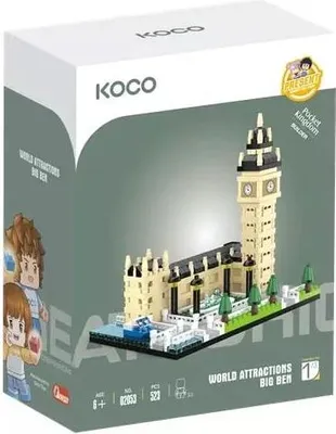 Immagine prodotto di KOCO Big Ben 523 pezzi 02053 43081 /32