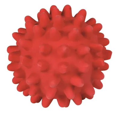 Produktbild von TRIXIE Hedgehog Ball for Dogs, Hund, Kugellager, Latex, 6 cm