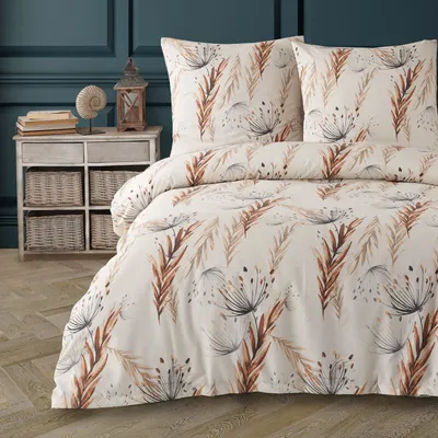 Produktbild von Buymax® Bettwäsche Bettbezug 135x200 cm, Kopfkissenbezug 80x80 cm 2 teilig Deckenbezug Set aus 80% Baumwolle, 20% Polyester mit Reissverschluss