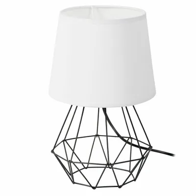 Obrázek produktu pro HowHomely noční lampička diamantové noční světlo černá bílá 20x20x34 cm geometrická