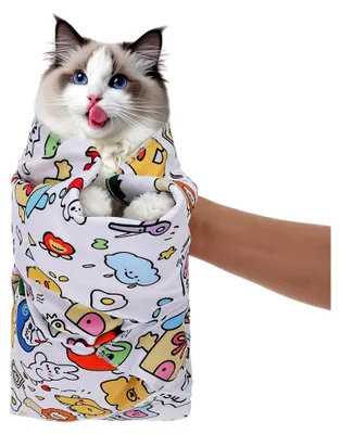 Produktbild von Katzenwickel für das Krallenschneiden und die Katzenpflege