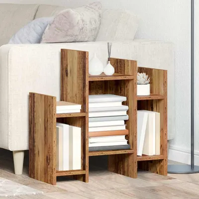 Produktbild von Beistellschrank mit Regal Altholz 60 x 26 x 60 cm Holzwerkstoff