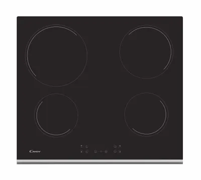 Produktbild von Płyta ceramiczna do zabudowy Candy Timeless CH64XB, 4 palniki, czarna