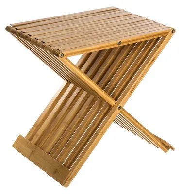 Produktbild von 5Five Hocker - faltbar - Bambus - 40 x 32 x 45 cm