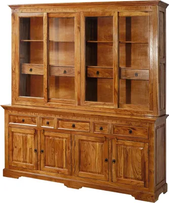 Produktbild von MASSIVMOEBEL24.DE Buffet Akazie 204x50x220 honig lackiert OXFORD #0340
