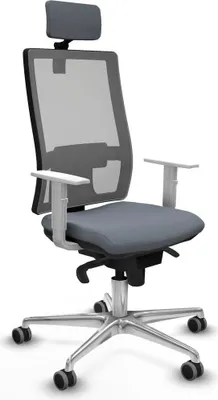 Produktbild von Bürostuhl mit Kopfstütze Horna Piqueras y Crespo 4B086G2 Grau