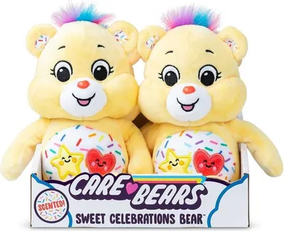 Produktbild von Care Bears Plüschbär 22cm Sweet Celebrations - Kuscheltier Spielzeug