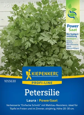 Produktbild von Kiepenkerl Petersiliensamen PowerSaat Laura Petroselinum crispum 150 Pflanzen