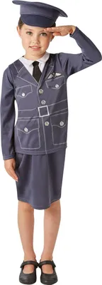 Produktbild von Rubies - Mädchen Kostüm Women‘s Royal Air Force - Women‘s Royal Air Force - S