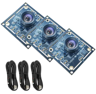 Immagine prodotto di Modulo fotocamera con 3 obiettivi da 100°