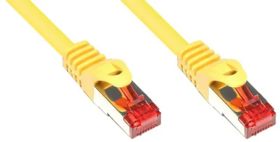 Produktbild von Good Connections Patchkabel CAT6 S/FTP 0,25m gelb 250MHz