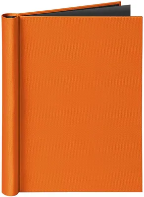 Produktbild von Klemmbinder A4 orange Packung mit 10 Stück