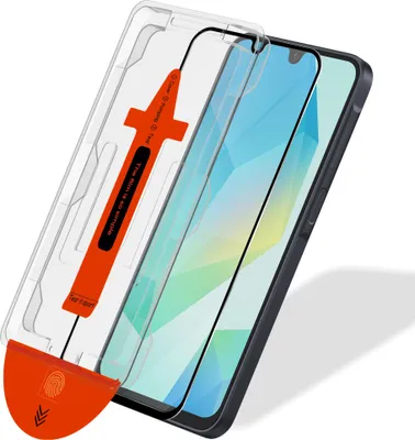 Obrázok produktu pre 1-balenie Samsung A16 Ochranné sklo na displej - Tvrdené sklo | [Automatická inštalácia] - Bez bublín