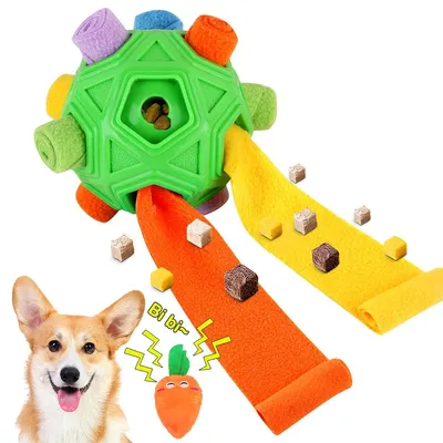Productafbeelding van Petration snuffelbal voor honden, interactief puzzelspel, traktatiebal, speelgoed