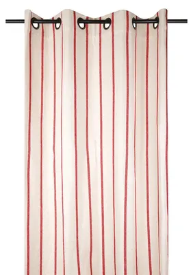 Produktbild von Baumwollvorhang TROPE gestreift, 135 x 260 cm