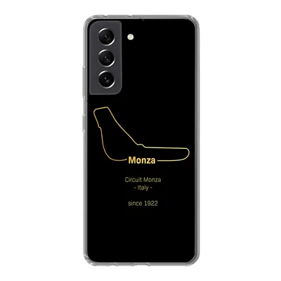 Produktbild von MuchoWow® Handyhülle Schutzhülle Hülle für Samsung Galaxy S21 FE Formel 1 - Monza - Rennstrecke Silikon Softcase Handy Hülle - Mobiltelefonhülle