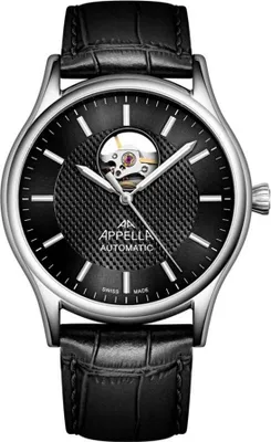 Produktbild von Appella Herrenuhr Classic Open Heart Automatikuhr Appella-L70013.5214OA