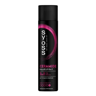 Zdjęcie produktu dla SYOSS CERAMIDE, Lakier do włosów, Kobiety, 400 ml, Utrwalanie, 48 h, 1 szt.