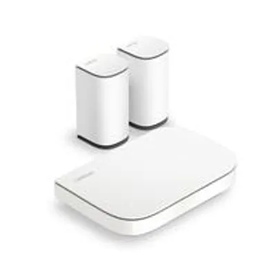 Immagine prodotto di Linksys Velop Micro Mesh 6 - Router - WiFi 6 - Dualband - Mesh WLAN - 3000 Mbps - Confezione da 3 - Bianco