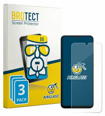 Produktbild von 3x BROTECT Schutzglas für Xiaomi Poco C81x Schutzfolie Panzer Folie Glas Display Schutz klar