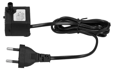 Productafbeelding van Mini-dompelpomp, geschikt voor aquaria met droogloopbeveiliging, geruisloos, waterverversingsfilter, 3 Watt, 80 gallon per uur