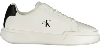 Produktbild von Stylischer Damensneaker: Weiß mit schwarzem Kontrast und Logodetails