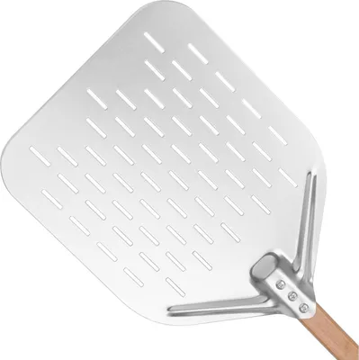 Immagine prodotto di Buccia per pizza 40x30cm 12 pollici in alluminio con manico rimovibile