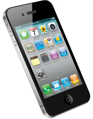 Produktbild von Apple iPhone 4, Single SIM, iOS, EDGE, GSM, CDMA, HSDPA, HSUPA, 3G, Lithium-Ion (Li-Ion)