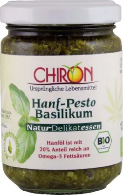 Immagine prodotto di Pesto di canapa - basilico 130g