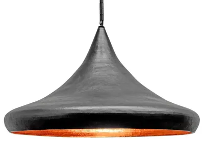 Produktbild von Casa Padrino Luxus Hängeleuchte Grau Ø 70 x H. 45 cm - Moderne Pendelleuchte im Industrie Design