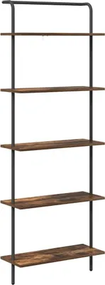 Immagine prodotto di vidaXL Libreria in rovere fumé 60 x 24 x 168 cm Materiale a base di legno