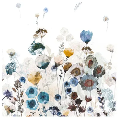 Immagine prodotto di HOME F. 212130 Tovaglioli da pranzo Flora - 33 x 33 cm, 20 pezzi