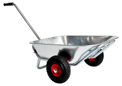 Produktbild von 2-Rad Friedhofswagen 60 kg Schubkarre Handwagen Gerätewagen Pflanzwagen Luft