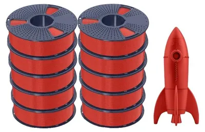 Obrázok produktu pre 3D tlačiarne, vlákno, ekologické, vysoká pevnosť, vysoká rýchlosť - 10 kusov