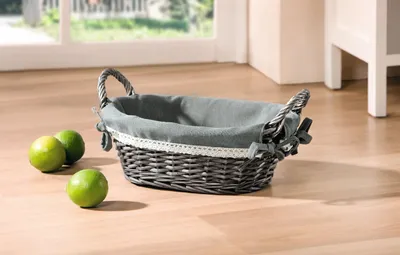 Produktbild von Füllkorb Anthrazit Box Aufbewahrungskorb Schale Korb Aufbewahrung 28cm
