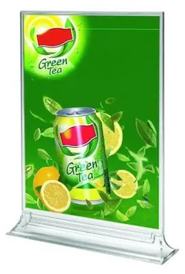 Obrázek produktu pro Stojan na prospekty, transparentní, A6, stolní, vertikální, COLOP RC4007