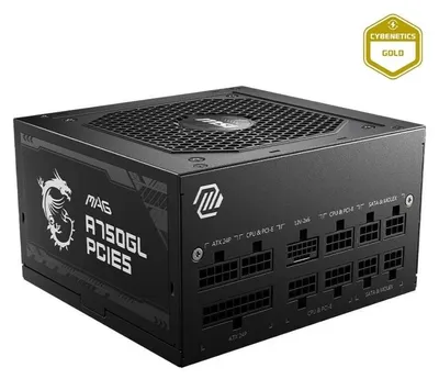 Imagen del producto de MSI Fuente Alimentación MAG A750GL PCIE5 II 750ATX