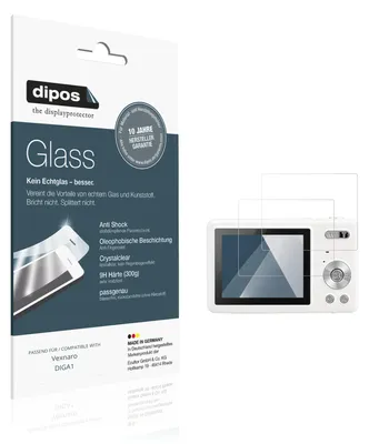 Obrázok produktu pre 2 ochranné fólie pre Vexnaro DIGA1 - nárazuvzdorná fólia 9H, sklenená fólia dipos Glass