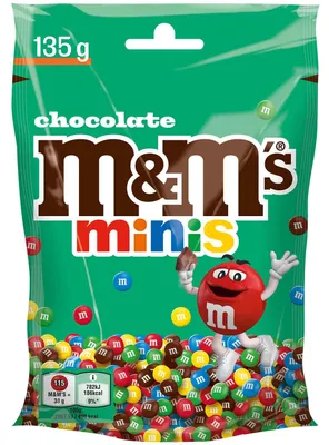 Immagine prodotto di m&m's 478507 m&m's Mini Chocolate Schokobonbons 135,0 g