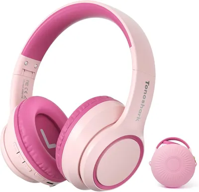 Produktbild von Bluetooth Kopfhörer Kinder | Noise Cancelling Kinder Kopfhörer | Over-Ear Kinderkopfhörer Bluetooth Kabellos Mit Mikrofon | 60h Spielzeit