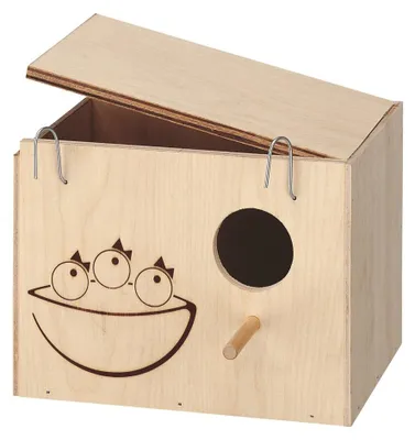 Immagine prodotto di Nido In Legno Per Uccelli Ferplast Medio 19,5X14X14Cm