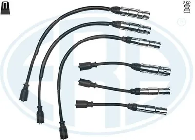 Produktbild von ERA 883024 Zündkabelsatz Zündleitungssatz für SMART FORTWO Coupe (451) CITY-COUPE (450) FORTWO Cabrio (451) FORTWO Coupe (450) CABRIO (450)
