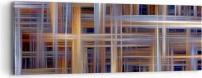 Produktbild von Bild auf Leinwand - Leinwandbild - Abstraktion modern - 90x30cm - Wand Bild - Wanddeko - Wandbilder - Leinwanddruck - Bilder - Kunstdruck - Wanddekoration - Leinwand bilder - Wandkunst - AB90x30-3430