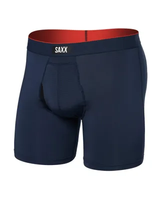 Produktbild von SAXX Herren Boxershorts Multi-Sport Mesh – Funktions-Unterwäsche mit BallPark Pouch® PRO – Marineblau – Gr. M