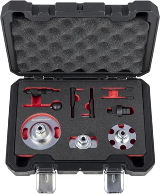 Immagine prodotto di Kit messa in fase motori, attrezzi per il bloccaggio della cinghia di distribuzione dell'albero a camme del motore, compatibile con VAG 2.7 3.0 4.0