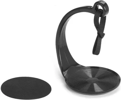 Productafbeelding van Lekvrije Bekerhouder - Anti-knijp - Dranken Dragen - 360 Graden Draaibaar - 22 cm - Zwart
