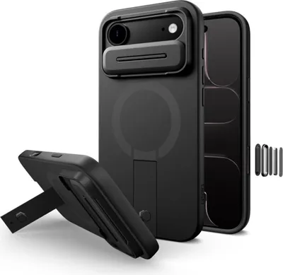 Produktbild von Tech-Protect Polyamid Aura MagSafe Hülle für iPhone Air - Schwarz