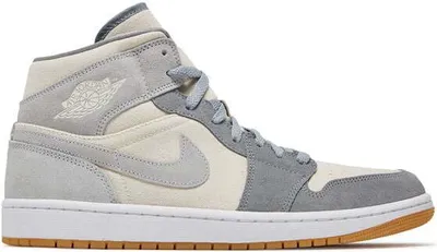 Produktbild von Air Jordan 1 Mid SE Coconut Milk Particle Grey - EU: 41