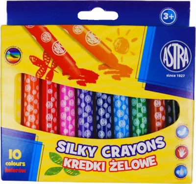 Obrázok produktu pre Gélové ceruzky 10 farieb Astra